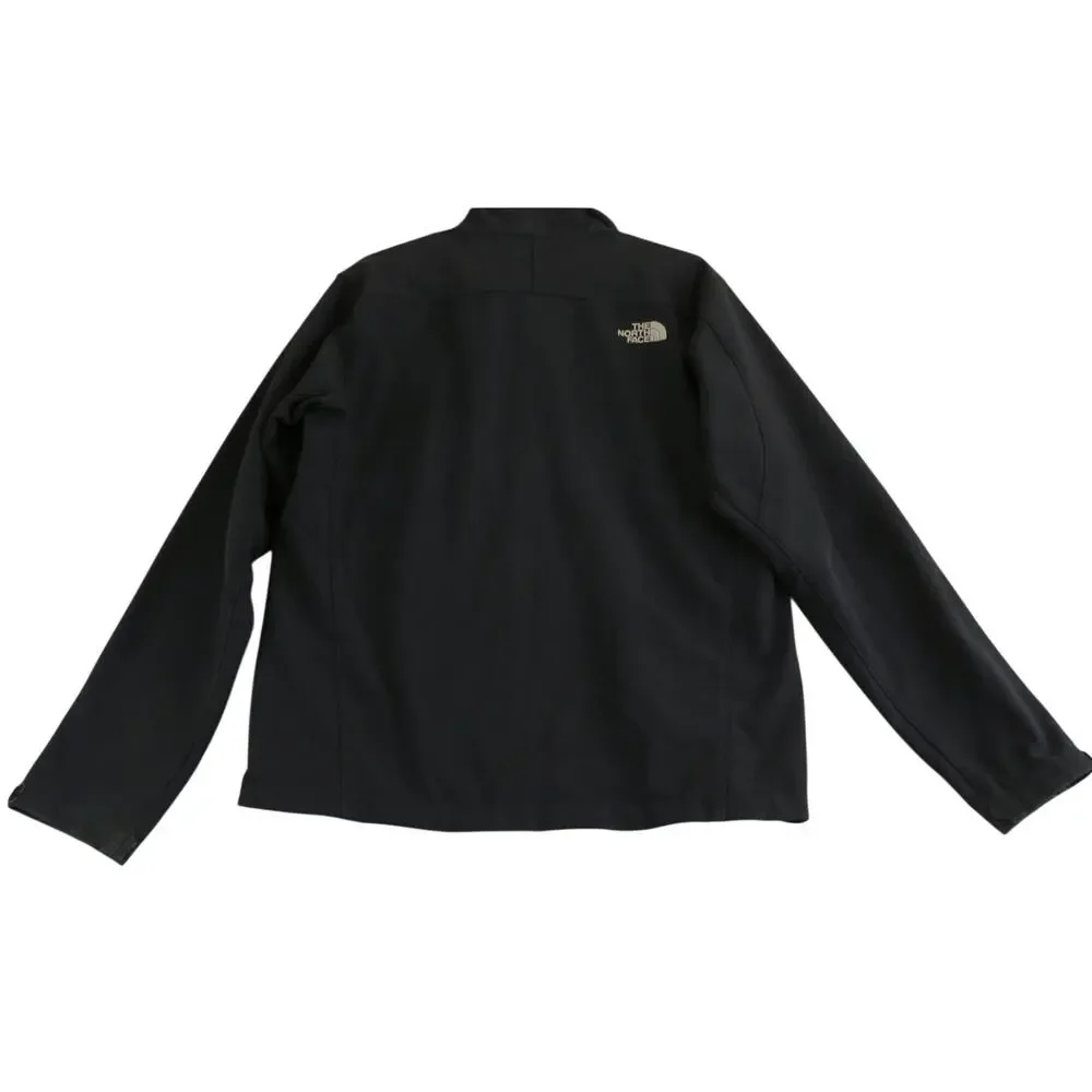 North‎ Face Apex Windwall Softshell Full Zip Fleece Lined Jacket Men's Size Med